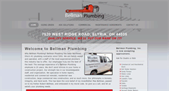 Desktop Screenshot of bellmanplumbing.com